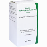 Solutio Hydroxychinolini 0.4% Lösung Leyh Pharma 500 ml