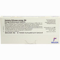 Solutio Silicea Comp D6 Ampullen 8 x 1 ml