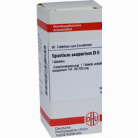 Spartium Scoparium D6 Tabletten 80 Stück