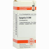 Spigelia D200 Globuli 10 g