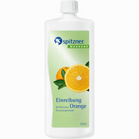 Spitzner Massage Einreibung Orange 1000 ml