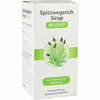 Spitzwegerich- Sirup Bio- Diät Fluid 200 ml