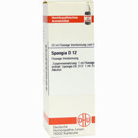 Spongia D12 Dilution 20 ml