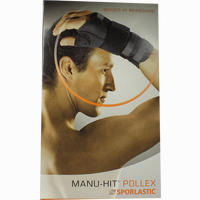 Sporlastc Manu- Hit Pollex Links Schwarz Middle Bandage 1 Stück