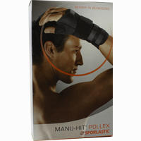 Sporlastc Manu- Hit Pollex Links Schwarz Small Bandage 1 Stück