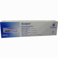 Spritzen Einmal Luer Ecoject Sri 100 x 2 ml
