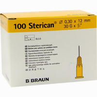 Sterican G30 0.30x12mm Kanülen 100 Stück