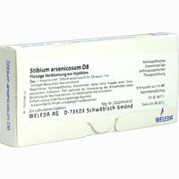 Stibium Arsenicosum D8 Ampullen 8 x 1 ml