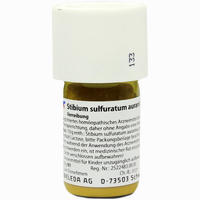 Stibium Sulf Aurant D3 Trituration 20 g