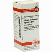 Stibium Sulfuratum Nigrum C200 Globuli 10 g