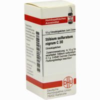 Stibium Sulfuratum Nigrum C30 Globuli 10 g