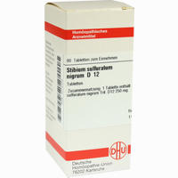 Stibium Sulfuratum Nigrum D12 Tabletten 80 Stück
