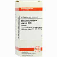 Stibium Sulfuratum Nigrum D30 Tabletten 80 Stück