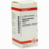 Stibium Sulfuratum Nigrum D4 Tabletten 80 Stück