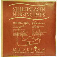 Stilleinlage Seide/Wolle/Seide 14cm 2 Stück