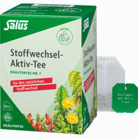 Stoffwechsel- Aktiv Tee Kräutertee Nr. 7 Bio Salus Filterbeutel 15 Stück