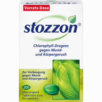 Stozzon Chlorophyll Dragees 200 Stück