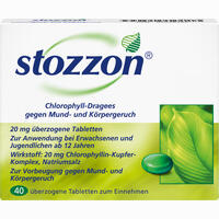 Stozzon Chlorophyll Dragees 40 Stück