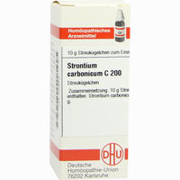 Strontium Carbonicum C200 Globuli 10 g