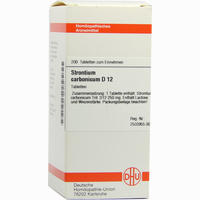 Strontium Carbonicum D12 Tabletten 200 Stück