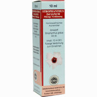 Strophanthus D4 Sanum Flüssige Verdünnung Tropfen 10 ml