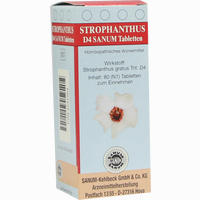 Strophanthus D4 Sanum Tabletten 80 Stück