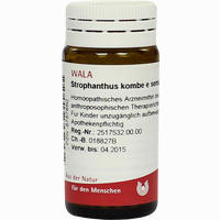 Strophanthus Kombe E Semine D6 Globuli 20 g