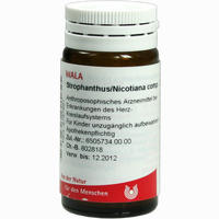 Strophanthus/nicotian Comp Globuli 20 g