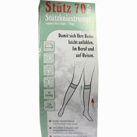 Stütz- Kniestrümpfe 70 Den Größe 39- 42 Perle 2 Stück