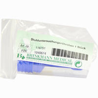 Stuhluntersuchungsröhrchen Kunststoff 1 Stück