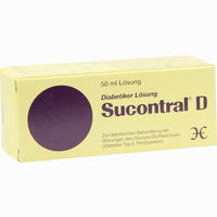 Sucontral D Diabetiker Lösung 50 ml