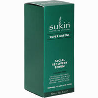 Sukin Super Greens Facial Recovery Serum Creme 30 ml