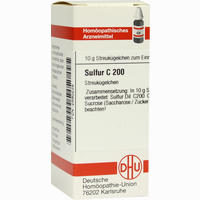Sulfur C200 Globuli 10 g