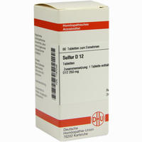 Sulfur D12 Tabletten 80 Stück