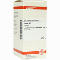Sulfur D3 Tabletten 200 Stück
