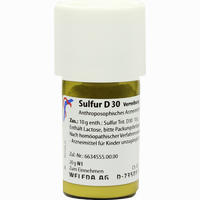 Sulfur D30 Verreibung 20 g