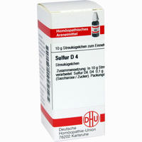 Sulfur D4 Globuli 10 g