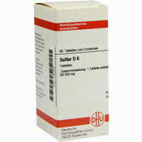 Sulfur D6 Tabletten 80 Stück