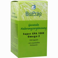 Super Epa 1000 Omega- 3 Kapseln 100 Stück