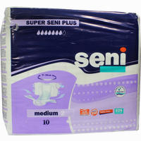 Super Seni Medium Plus Nachtwindeln für Erwachsene 10 Stück