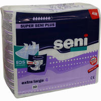 Super Seni Plus Extra Large Gr. 4 10 Stück