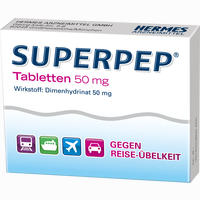 Superpep Reise- Tabletten 50mg 10 Stück