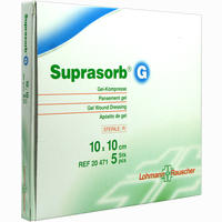 Suprasorb G Gelkompresse 10x10cm Kompressen 5 Stück