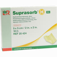 Suprasorb H Hydrokolloid- Verband Dünn 5x5cm 10 Stück