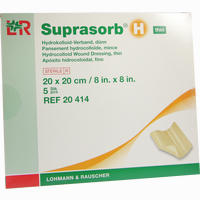 Suprasorb H Hydrokolloidverband Dünn 20x20cm 5 Stück