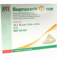 Suprasorb H Hydrokolloidverband Standard 15x15cm 5 Stück