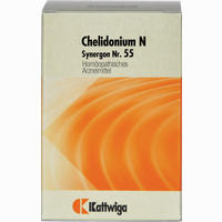 Synergon Kompl Chelid N 55 Tabletten 200 Stück