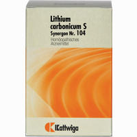 Synergon Kompl Lithium Carbonicum S Nr.104 Tabletten 200 Stück