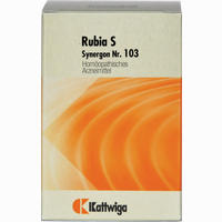Synergon Kompl Rubia S Nr.103 Tabletten 200 Stück