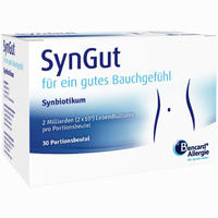 Syngut Synbiotikum mit Probiotika und Prebiotika Beutel 30 Stück